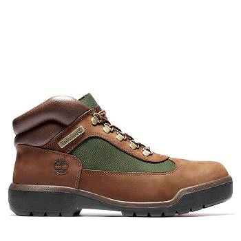 Timberland Field Mid - Tmavo Hnede Nepremokave Topanky Panske, TB0101Z